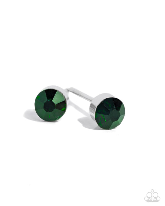 New Releases 8/19 Logical Light - Green Post Earrings