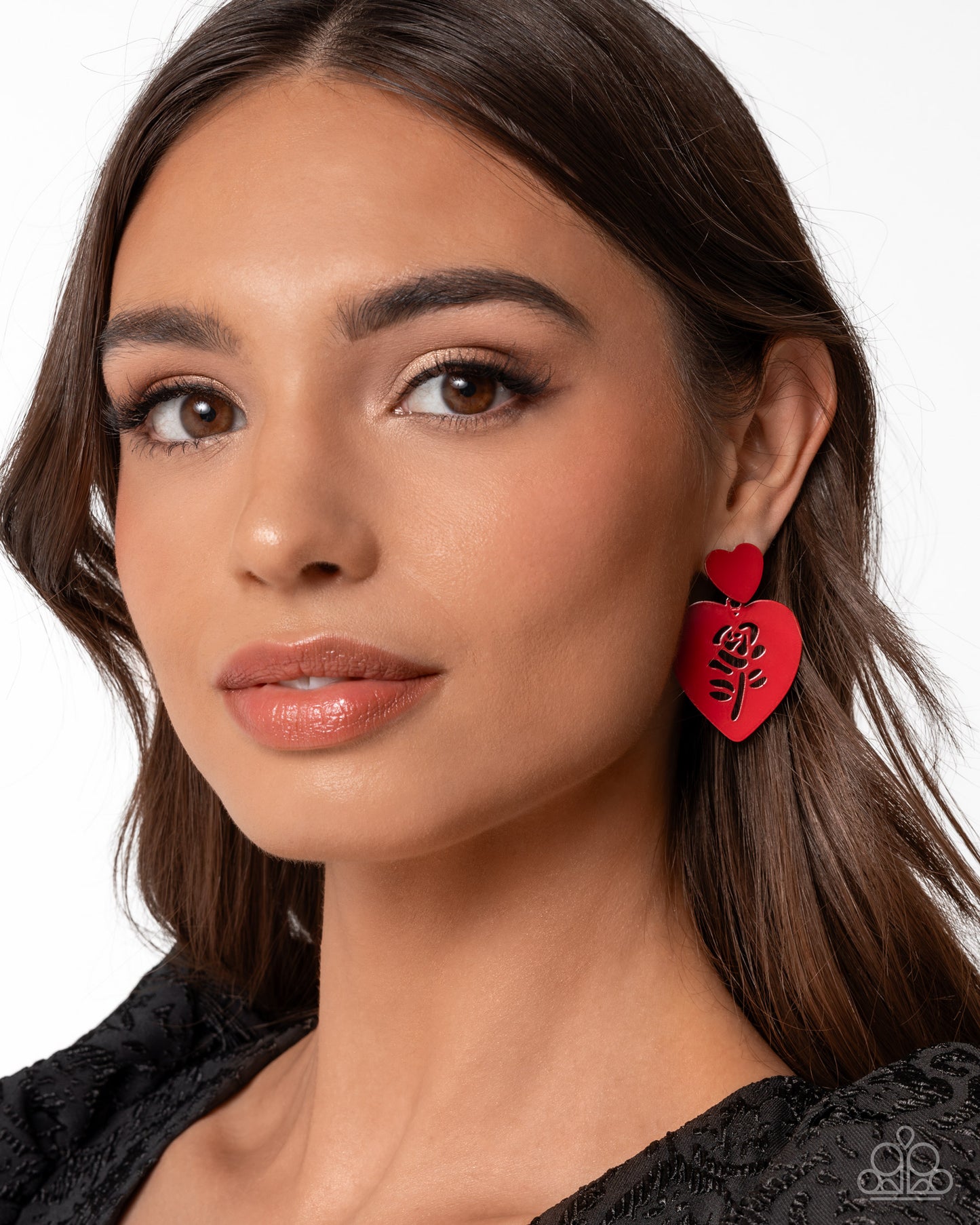 New Releases 9/23 Showstopping Silhouette - Red Post Earrings