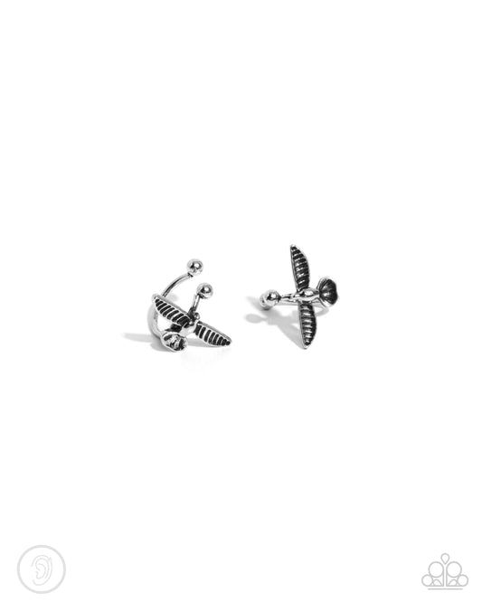 New Releases 8/26 Soaring Sparrow - Silver Cuff Earrings