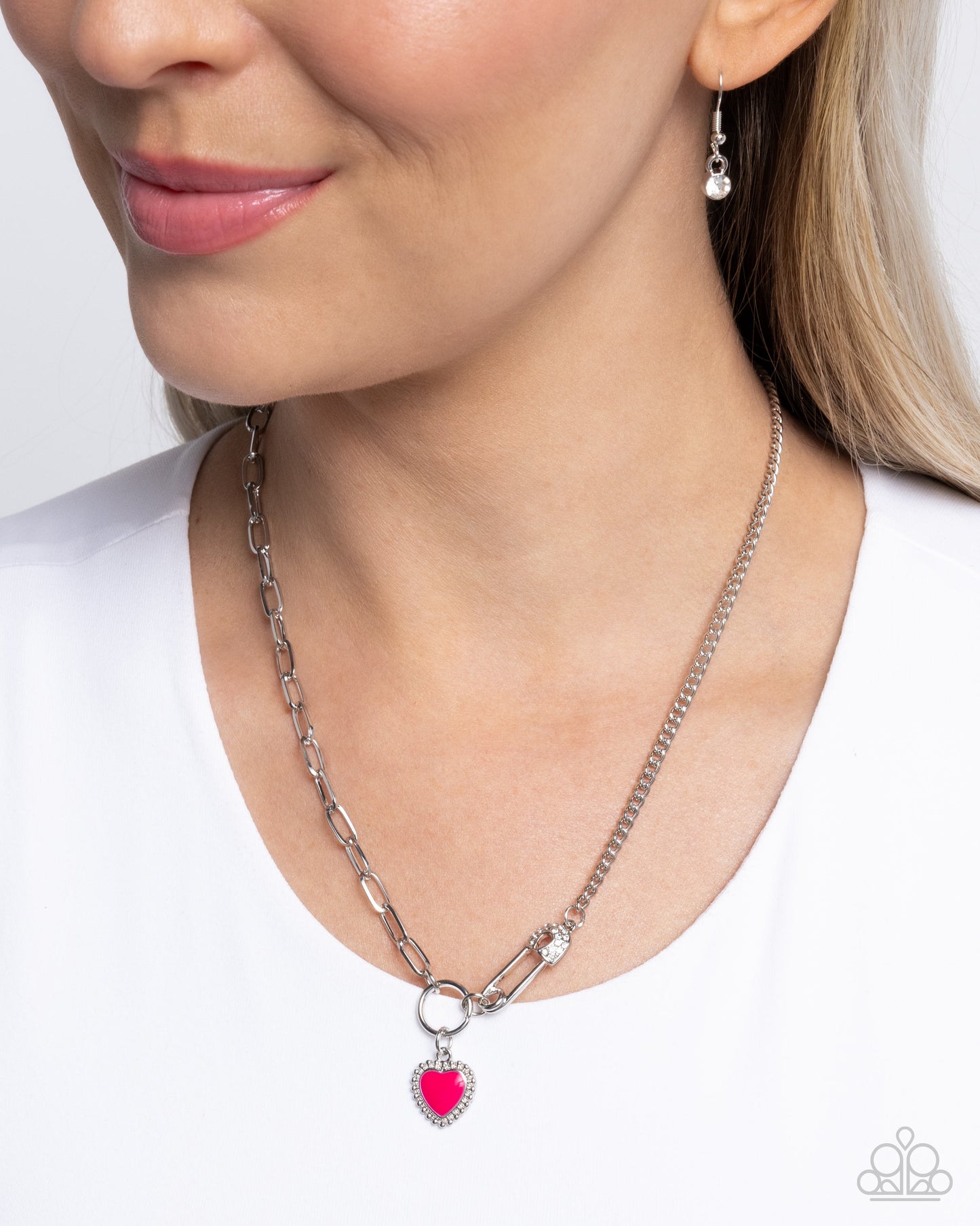 New Releases 10/4 Valuable Valor - Pink Necklace