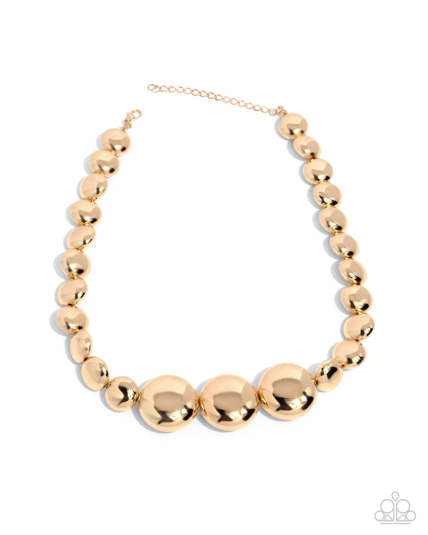 Reflective Roar - Gold Necklace