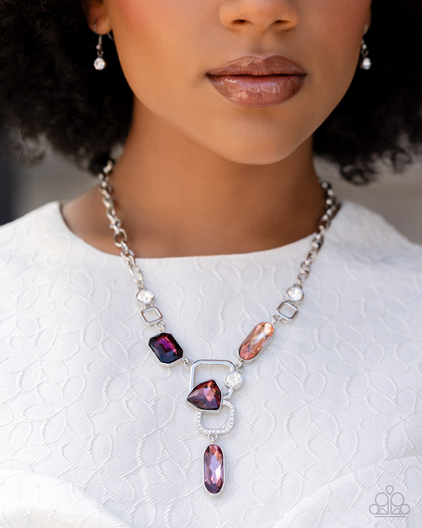 New Releases 7/31 Artistic Elegance - Purple Necklace