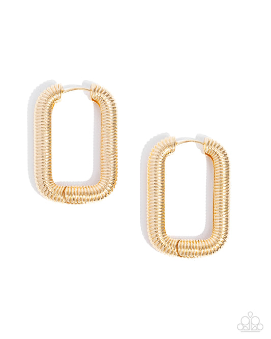 New Releases 9/26 Spiral Supply - Gold Hoop Earrings