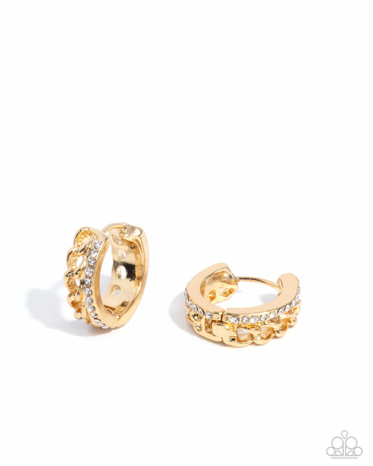 New Releases 10/24 Lethal Layers - Gold Hinge Hoop Earrings