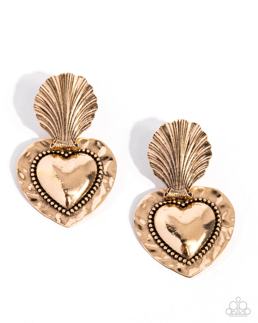 New Releases 9/19 Mythical Moment - Gold Post Earrings