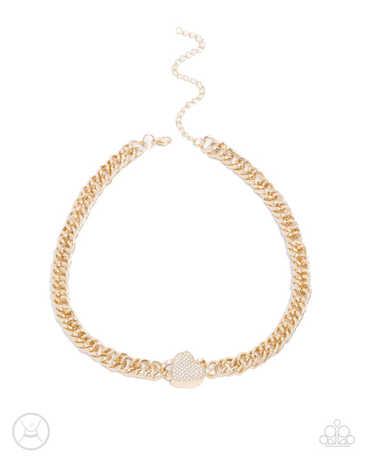 New Releases 10/24 Endearing Edge - Gold Choker Necklace