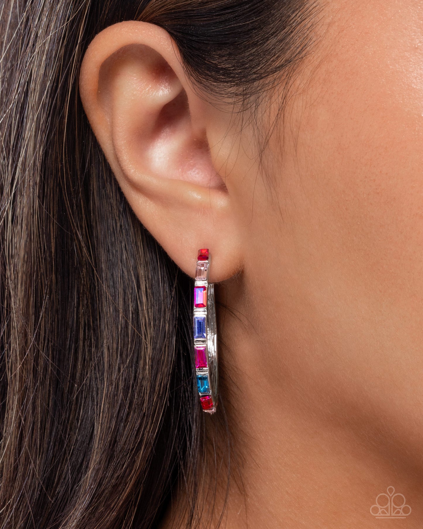 New Releases 10/24 Carnival Chic - Pink Hoop Earrings