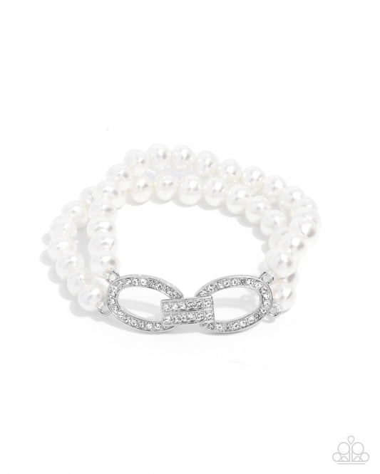 New Releases 10/16 Fancy-Free Fanfare - White Bracelet