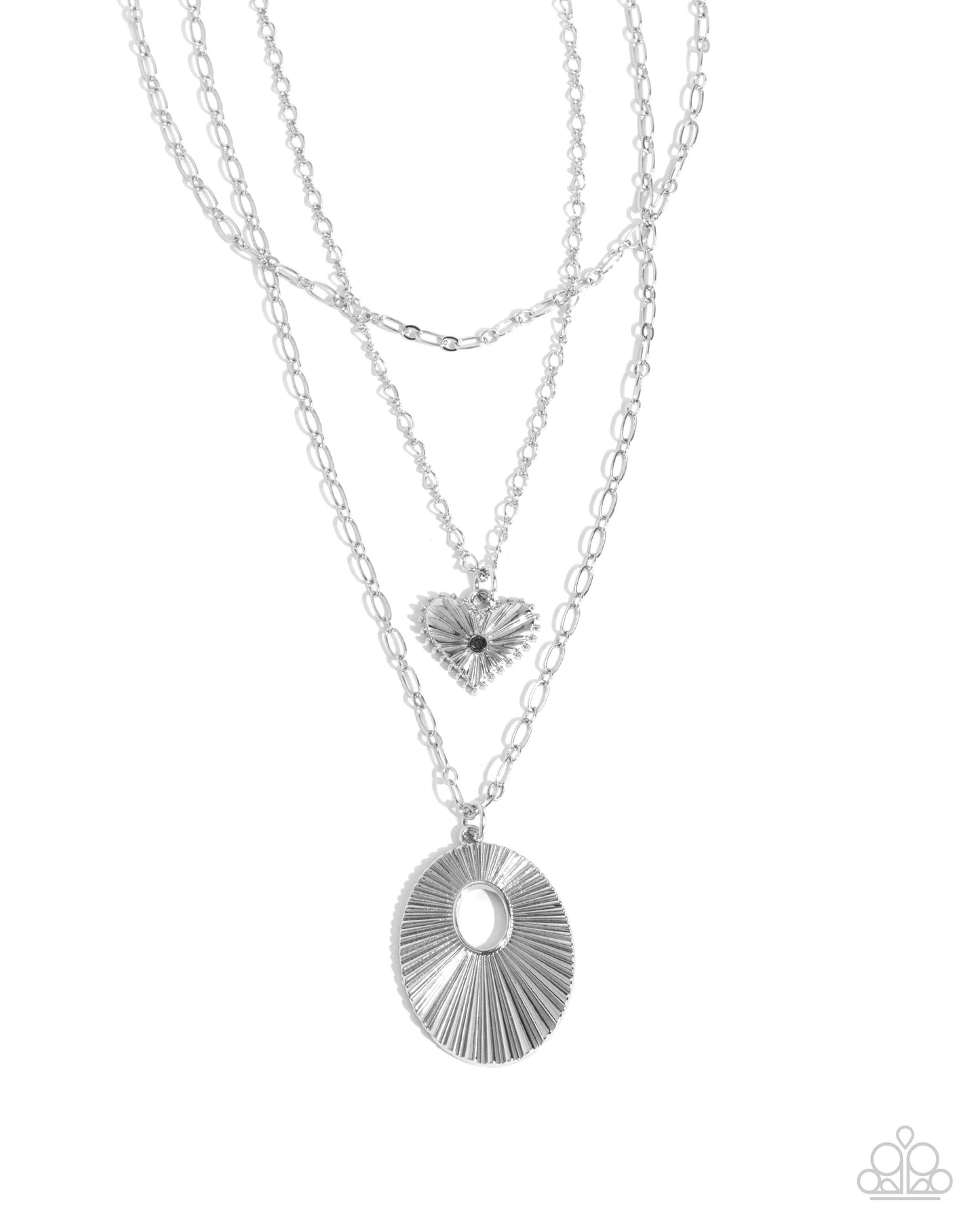 Sunburst Stage - Silver Necklace