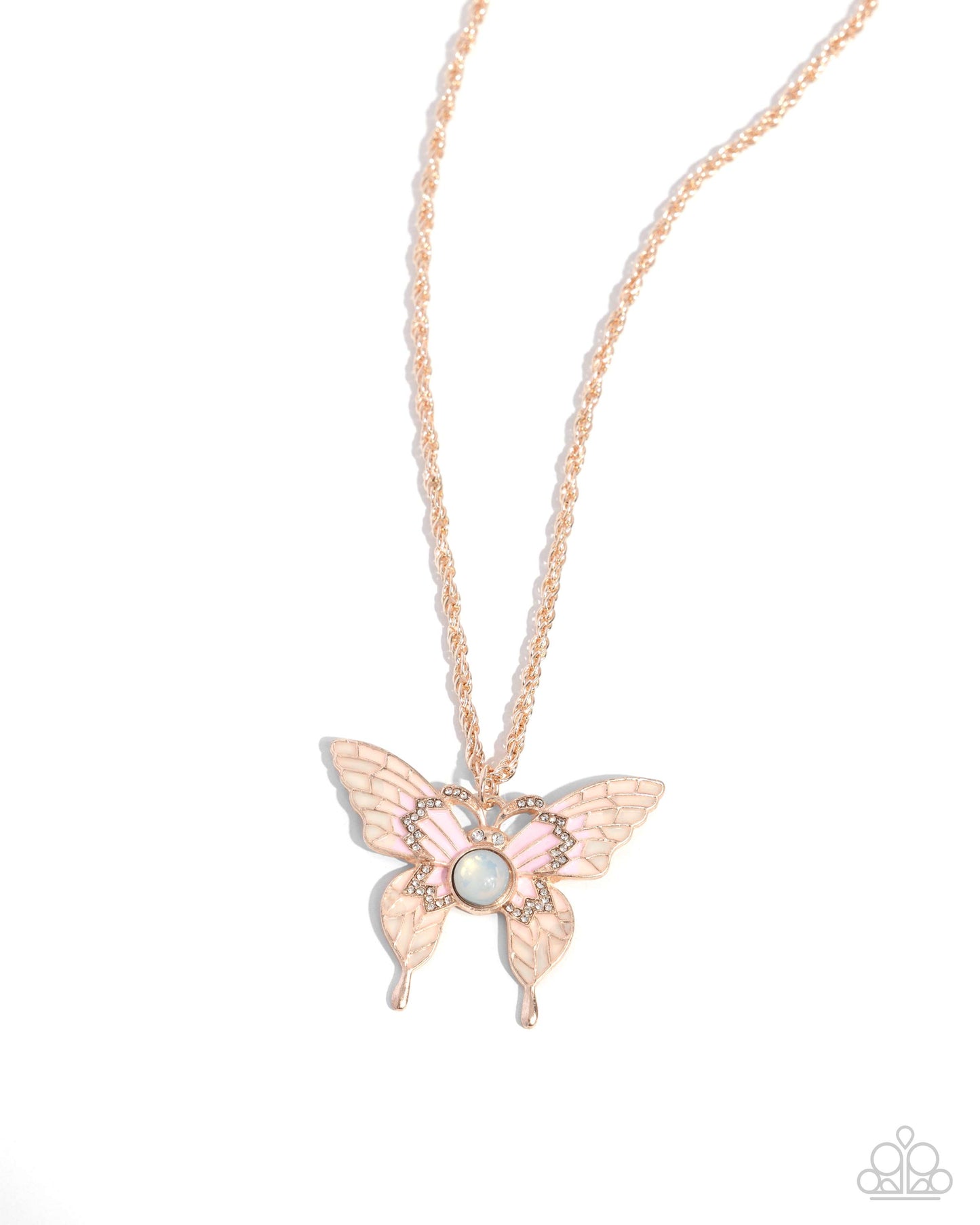 New Releases 10/4 Showstopping Shuttle - Rose Gold Necklace