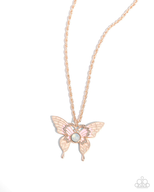 New Releases 10/4 Showstopping Shuttle - Rose Gold Necklace