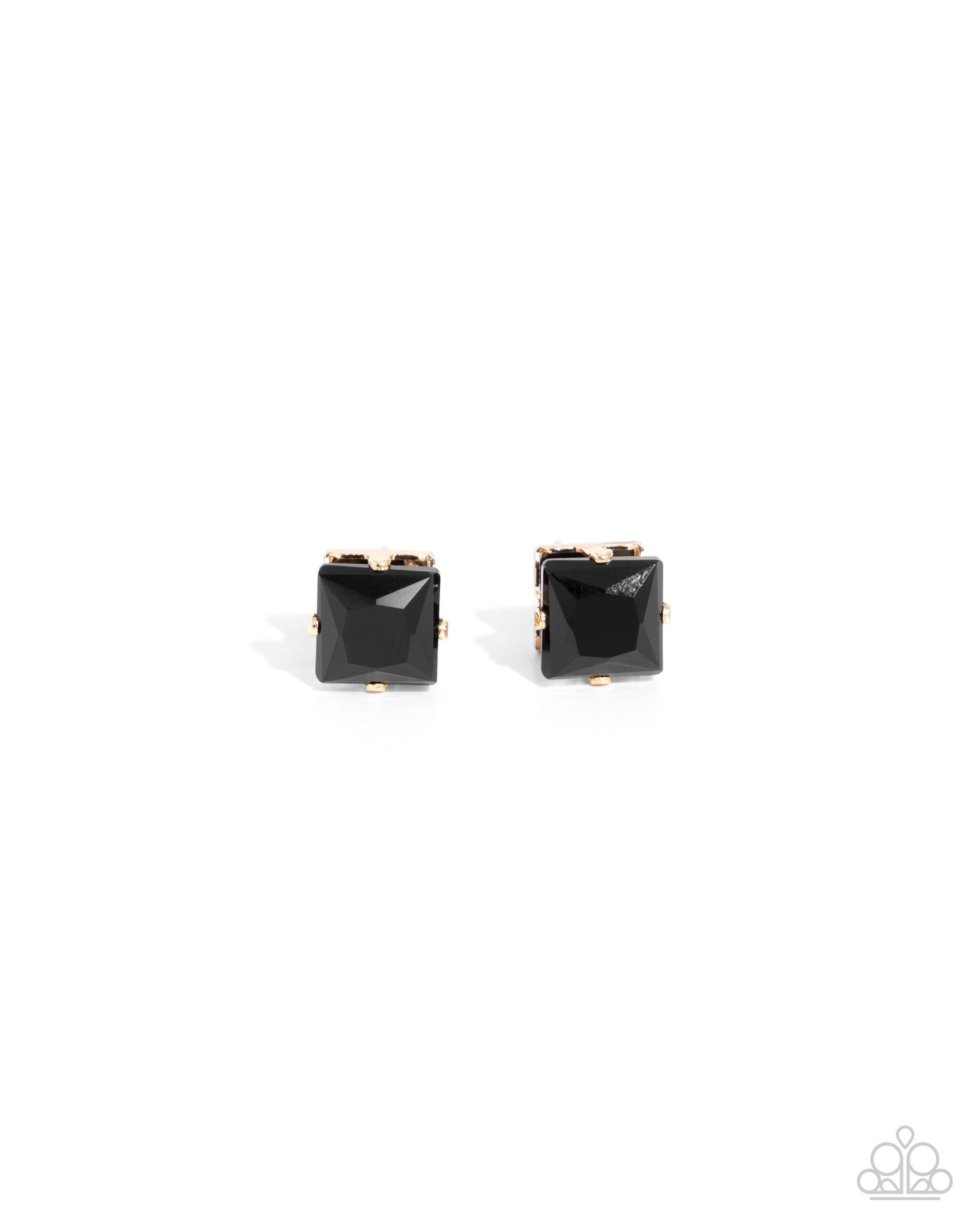 New Releases 9/3 Squared Soprano - Black Post Earrings