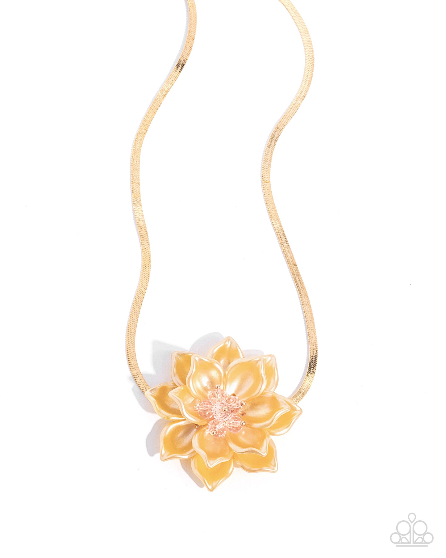 New Releases 10/15 Banquet Blossom - Yellow Necklace