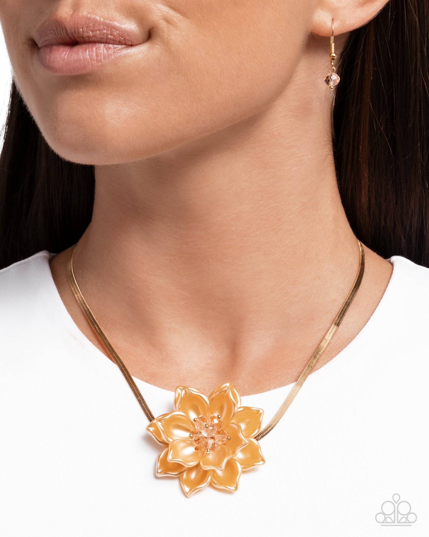 New Releases 10/15 Banquet Blossom - Yellow Necklace