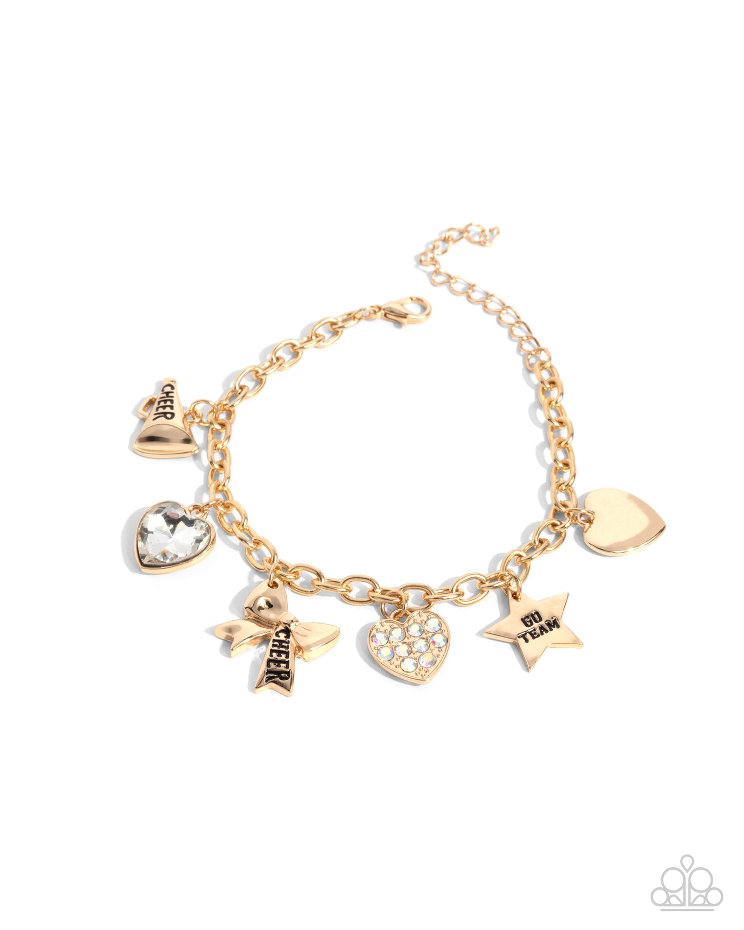 New Releases 9/5 Cheerleading Camp - Gold Bracelet