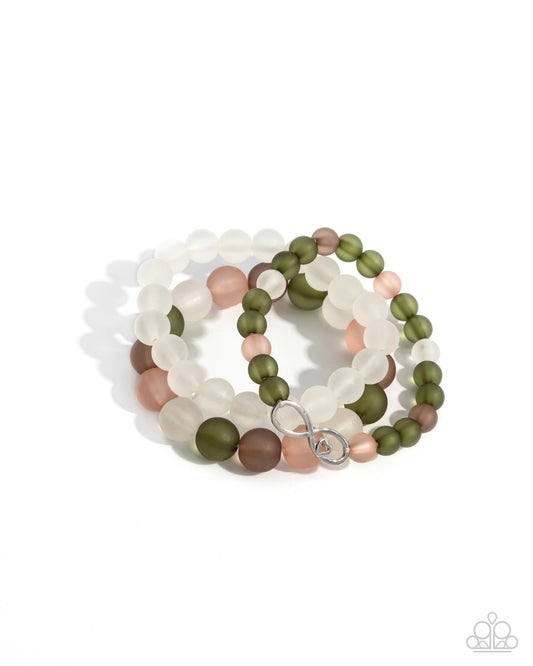 New Releases 10/18 Simplistic Stack - Green Bracelets