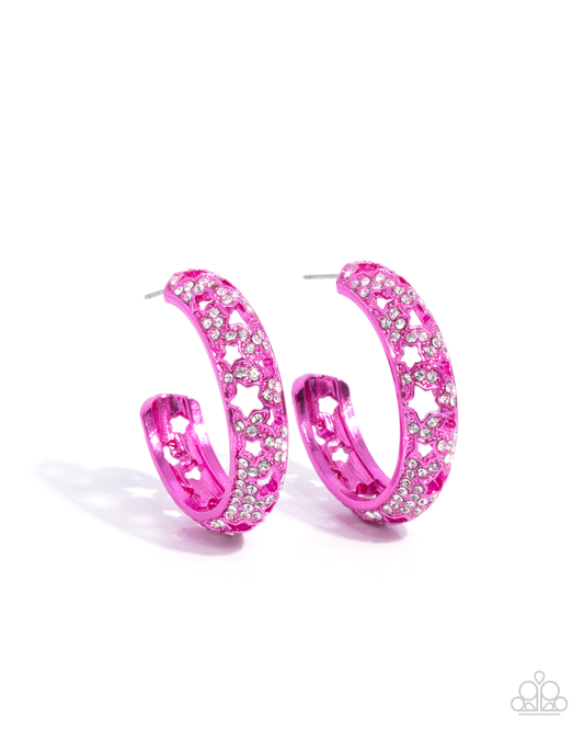 New Releases 1/7 Stellar Significance - Pink Earrings