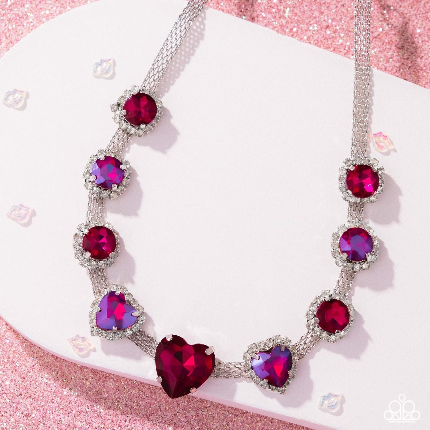 New Releases 1/10 Valentines Vibe - Pink Necklace