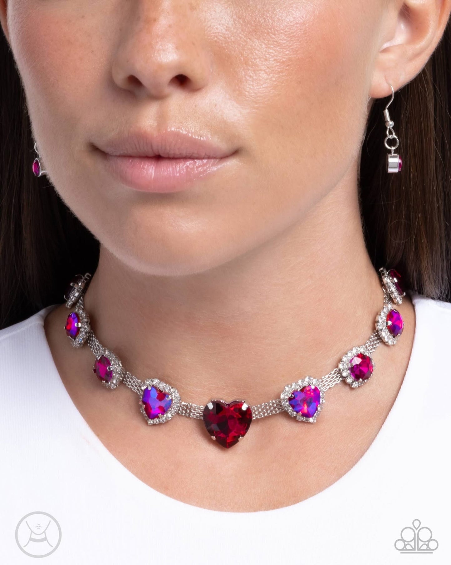 New Releases 1/10 Valentines Vibe - Pink Necklace