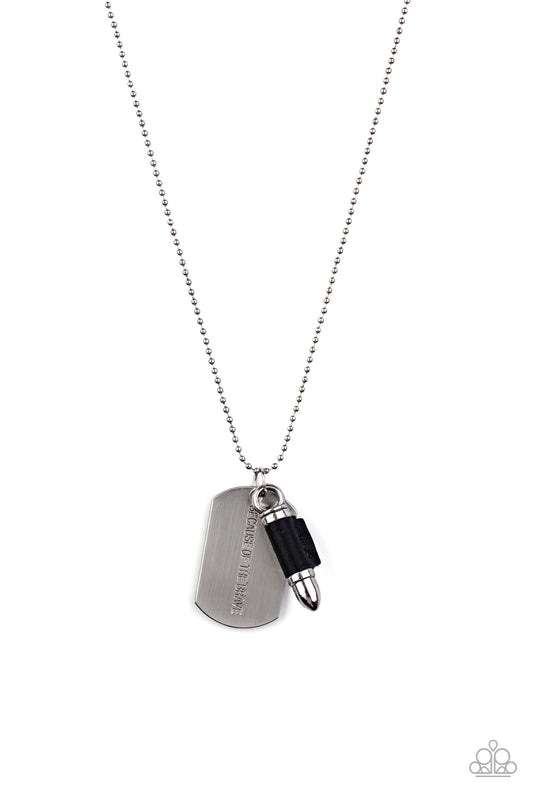 New Releases 5/3 Proud Patriot - Black Necklace  PAPARAZZI ACCESSORIES