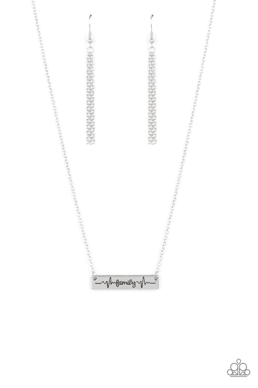 New Releases 4/20 Living The Mom Life - Silver Necklace jo