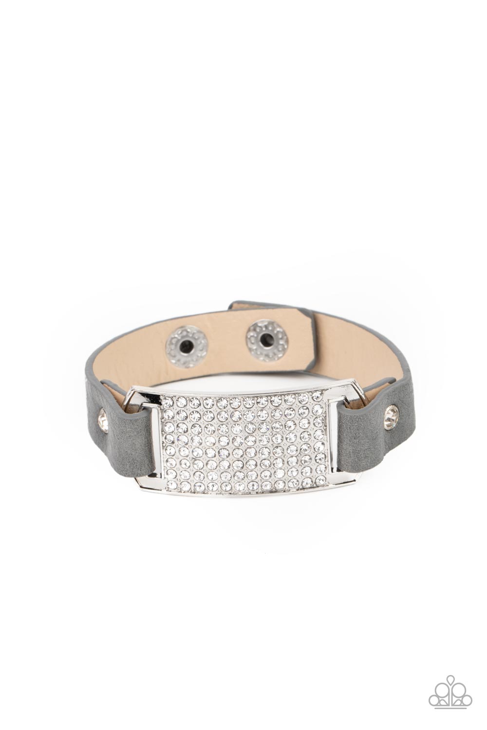Urban Rivalry - Silver Paparazzi Accessories Wrap Bracelet