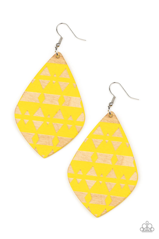 New Releases 5/5 Zimbabwe Zoo - Yellow Earrings