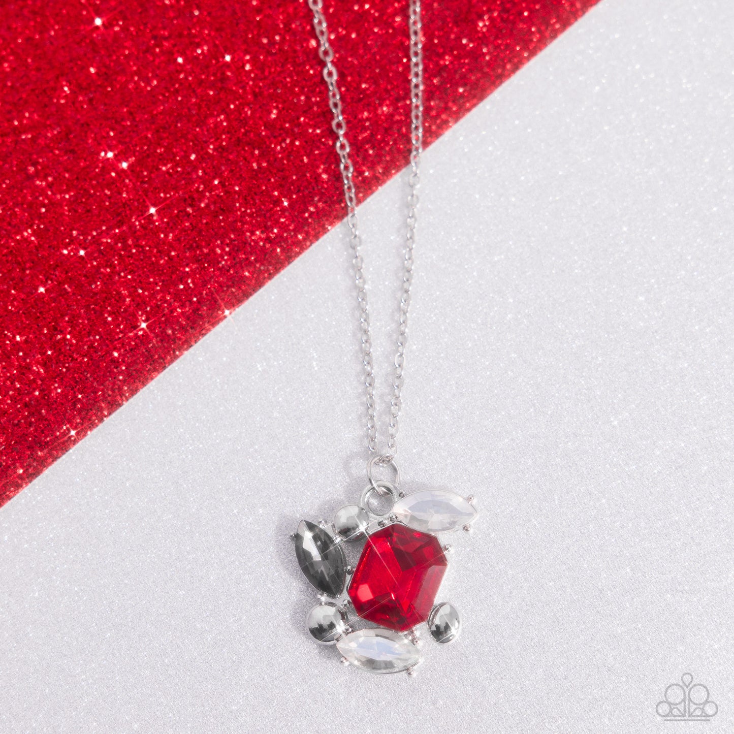 New Releases 12/13 Prismatic Projection - Red Necklace