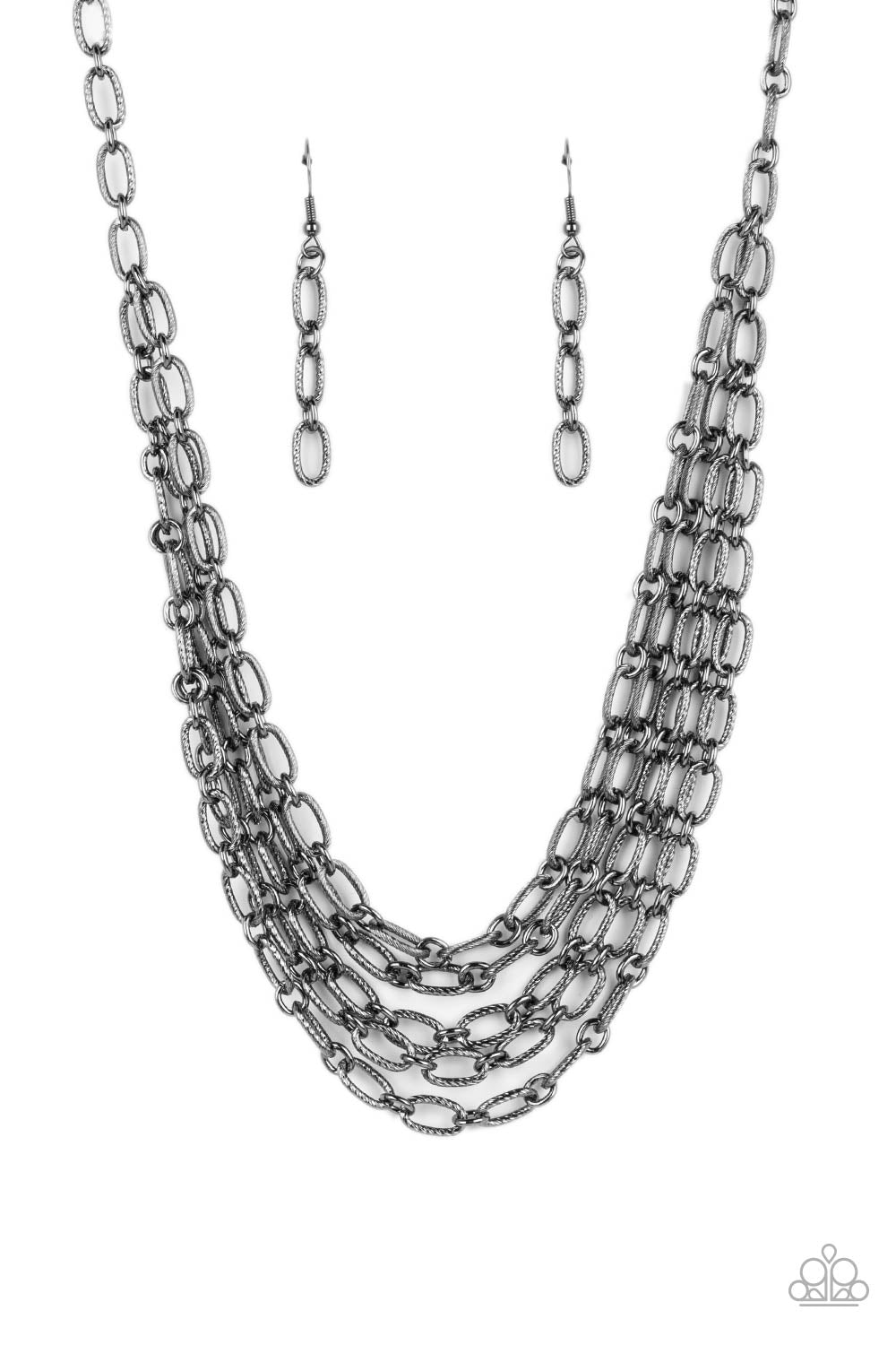 New Releases 8/7 House of CHAIN - Black Necklace