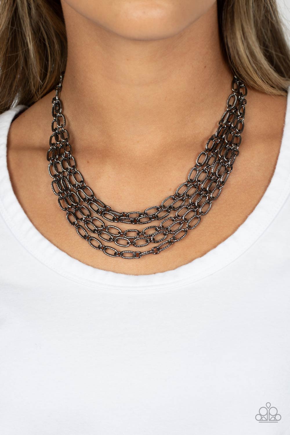 New Releases 8/7 House of CHAIN - Black Necklace