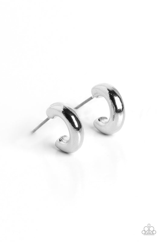 New Releases 5/5 Catwalk Curls - Silver Earrings