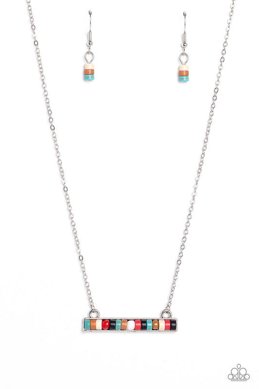 New Releases 7/3 Barred Bohemian - Multi Necklace Mo