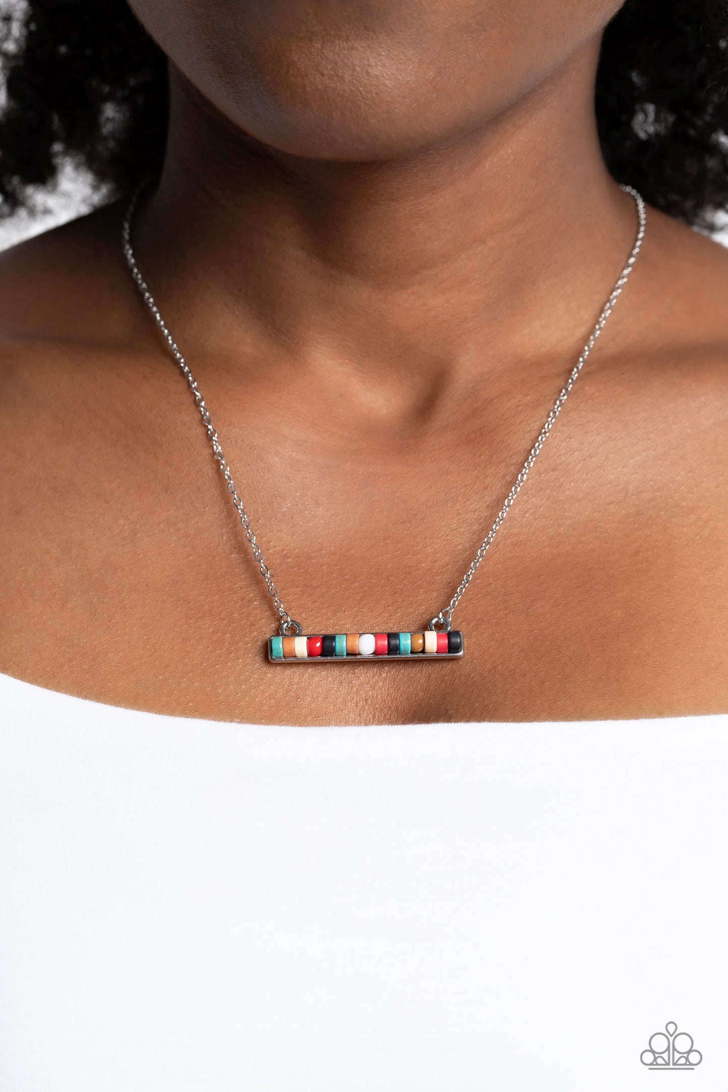 New Releases 7/3 Barred Bohemian - Multi Necklace Mo