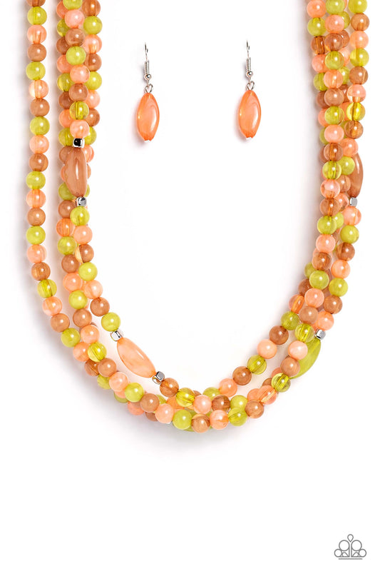 New Releases 5/8 Layered Lass - Multi Necklace