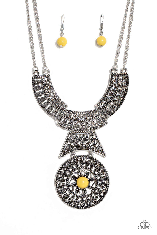 New Releases 5/25 Fetching Filigree - Yellow Necklace