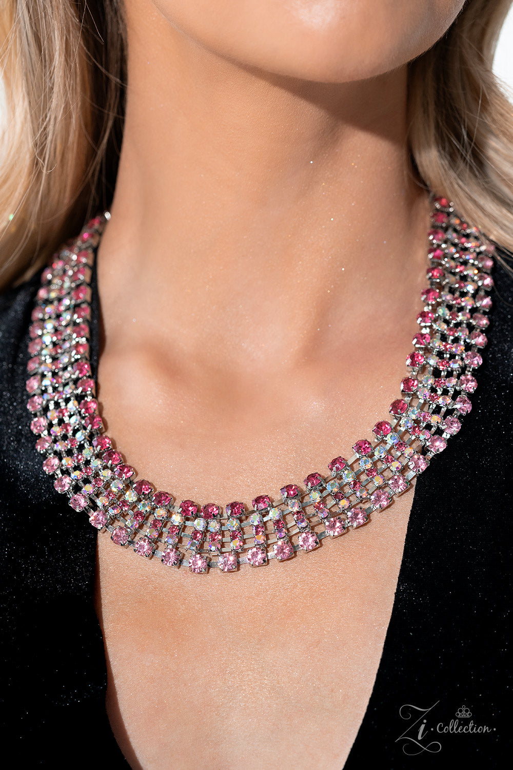 New Releases 9/20 Zi Collection Flirtatious - Pink Necklace