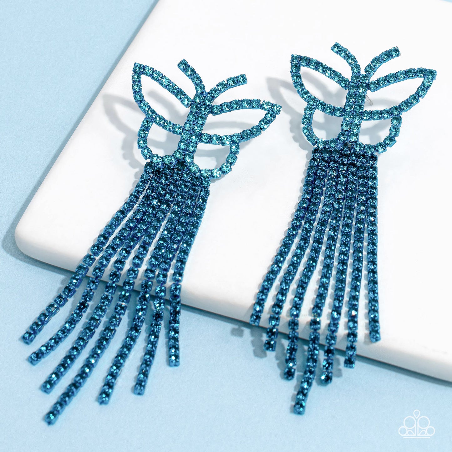 New Releases 7/14 Billowing Butterflies - Blue Earrings