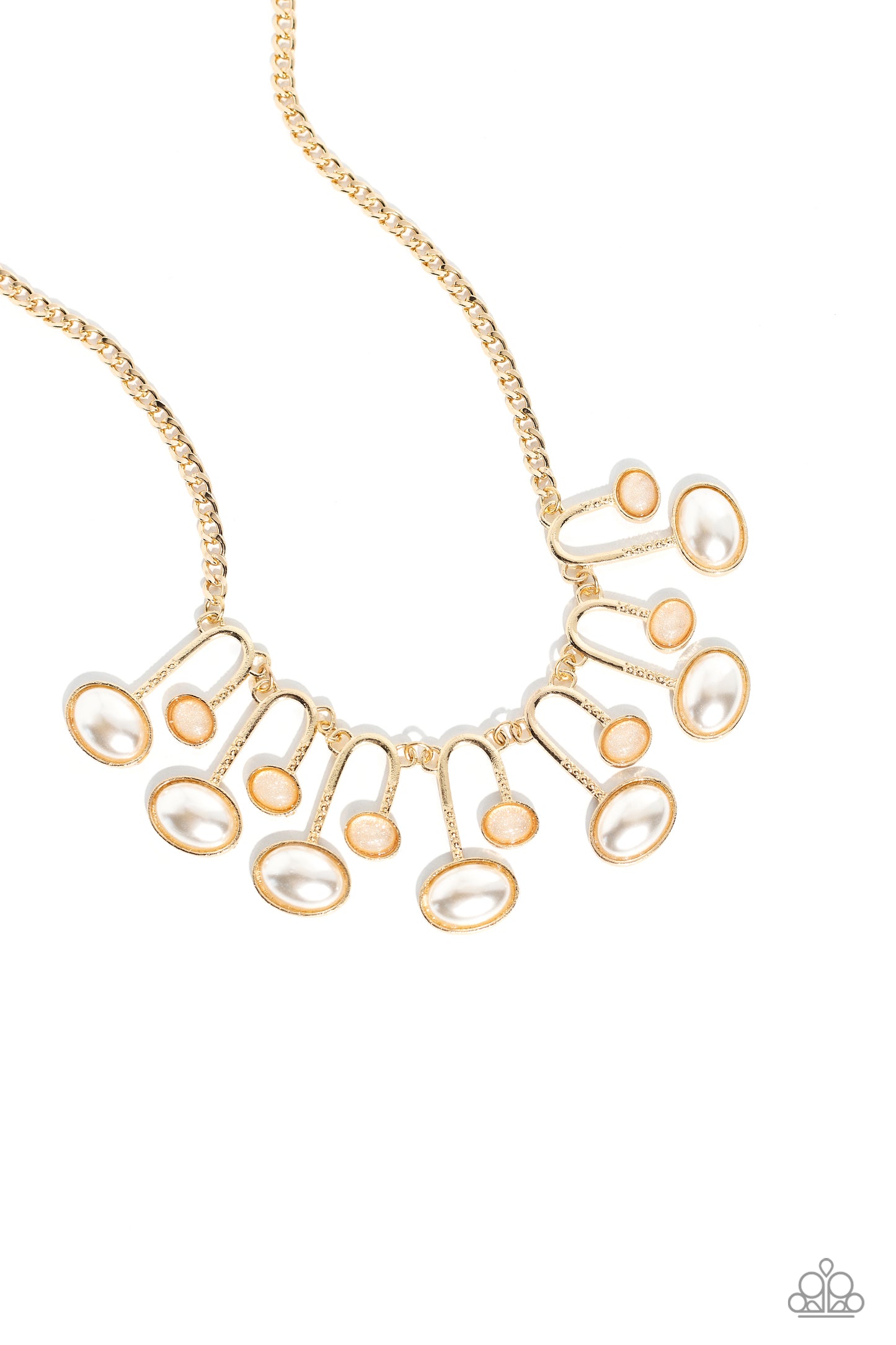 New Releases 9/18 Abstract Adornment - Gold Necklace