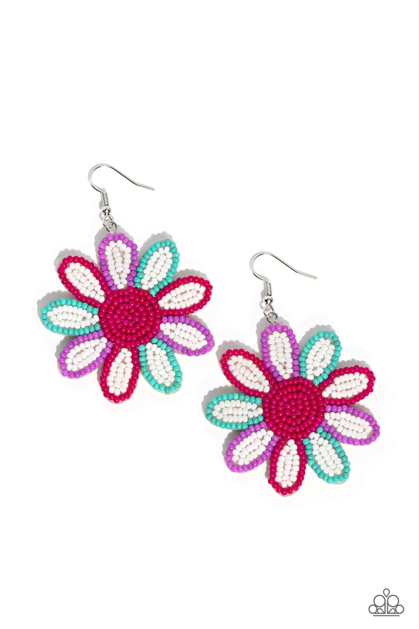 New Releases 9/22 Decorated Daisies - White Earrings