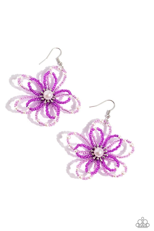 New Releases 2/2 PEARL Crush - Purple Earrings