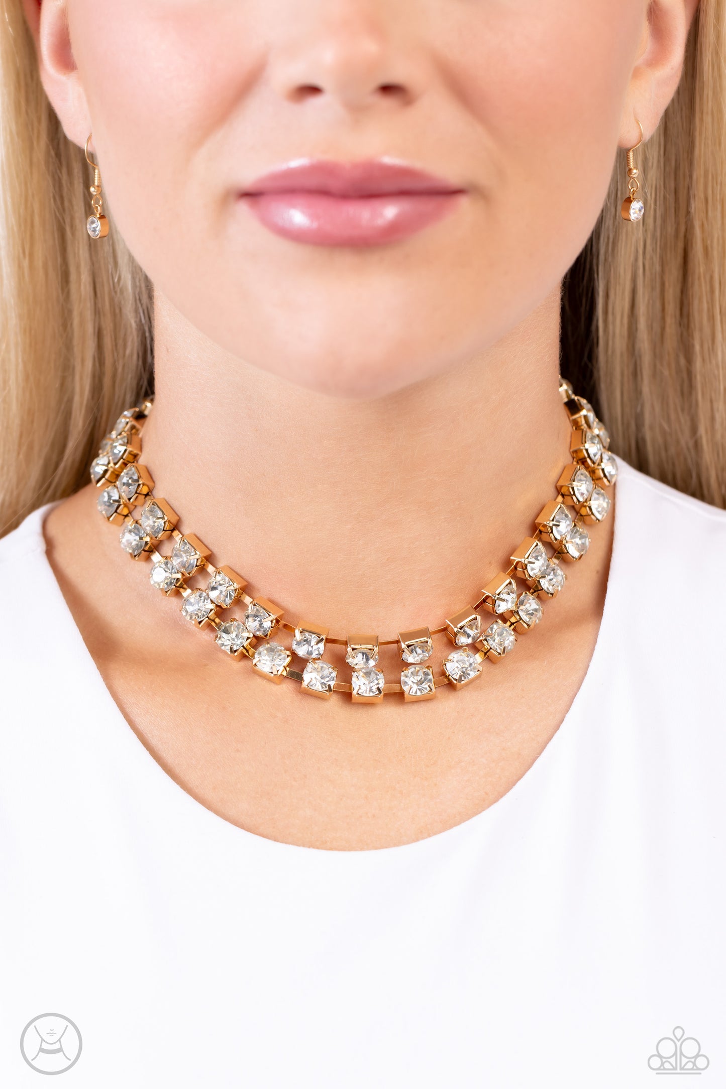 New Releases 12/15 Glistening Gallery - Gold Choker Necklace