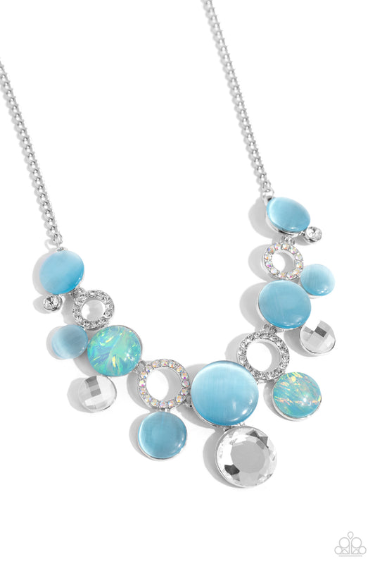 PAPARAZZI ACCESSORIES Corporate Color - Blue Necklace