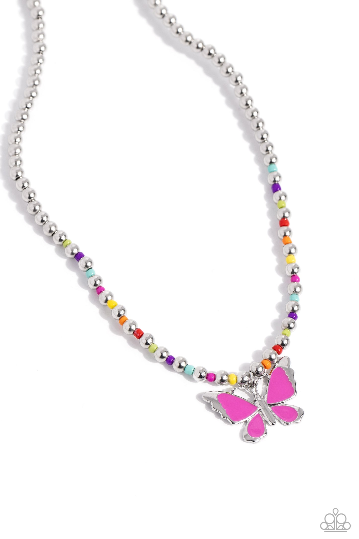 New Releases 2/13 Vibrant Flutter - Multi Necklace