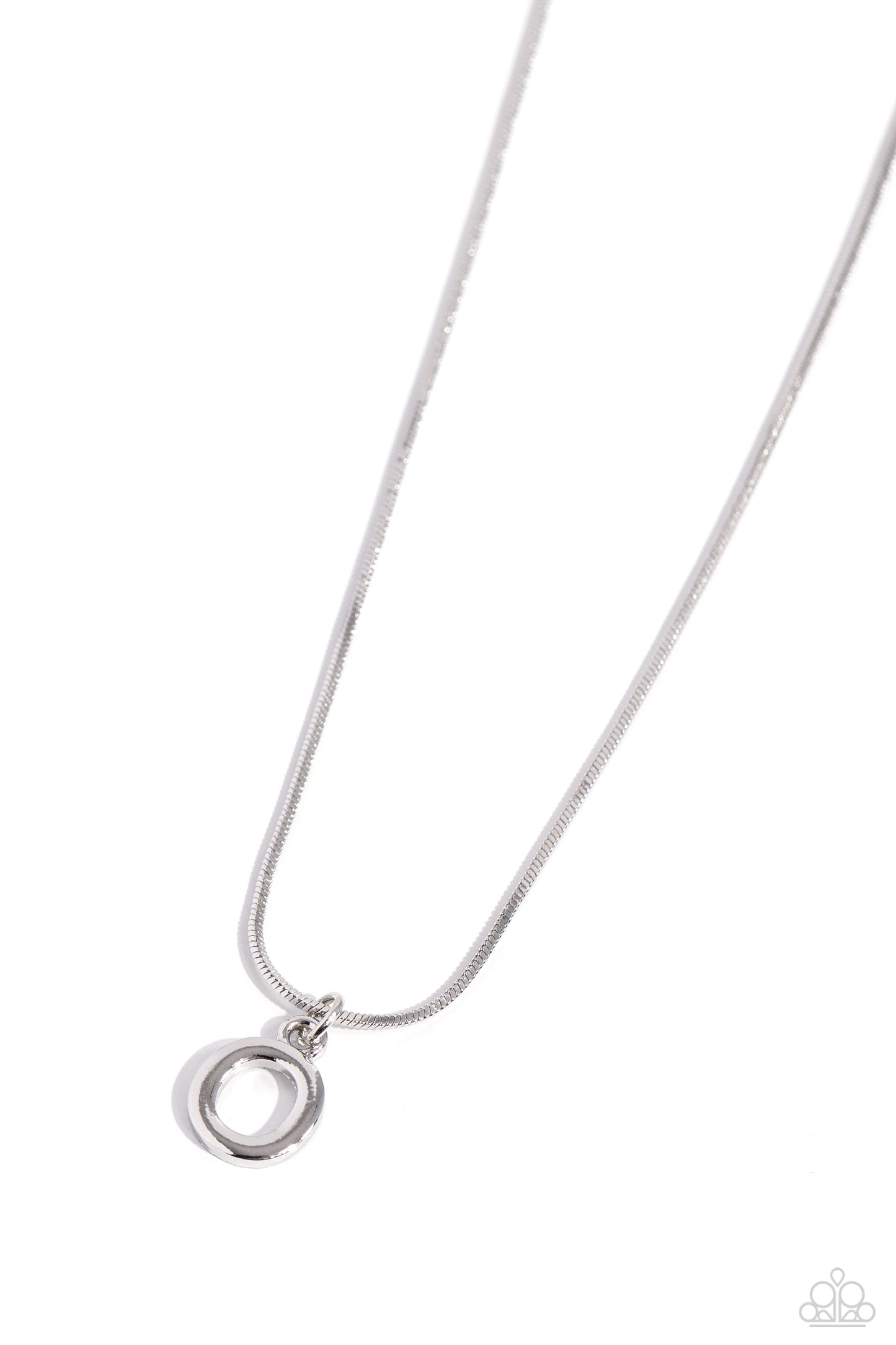 New Releases 10/18 Seize the Initial - Silver - O Necklace