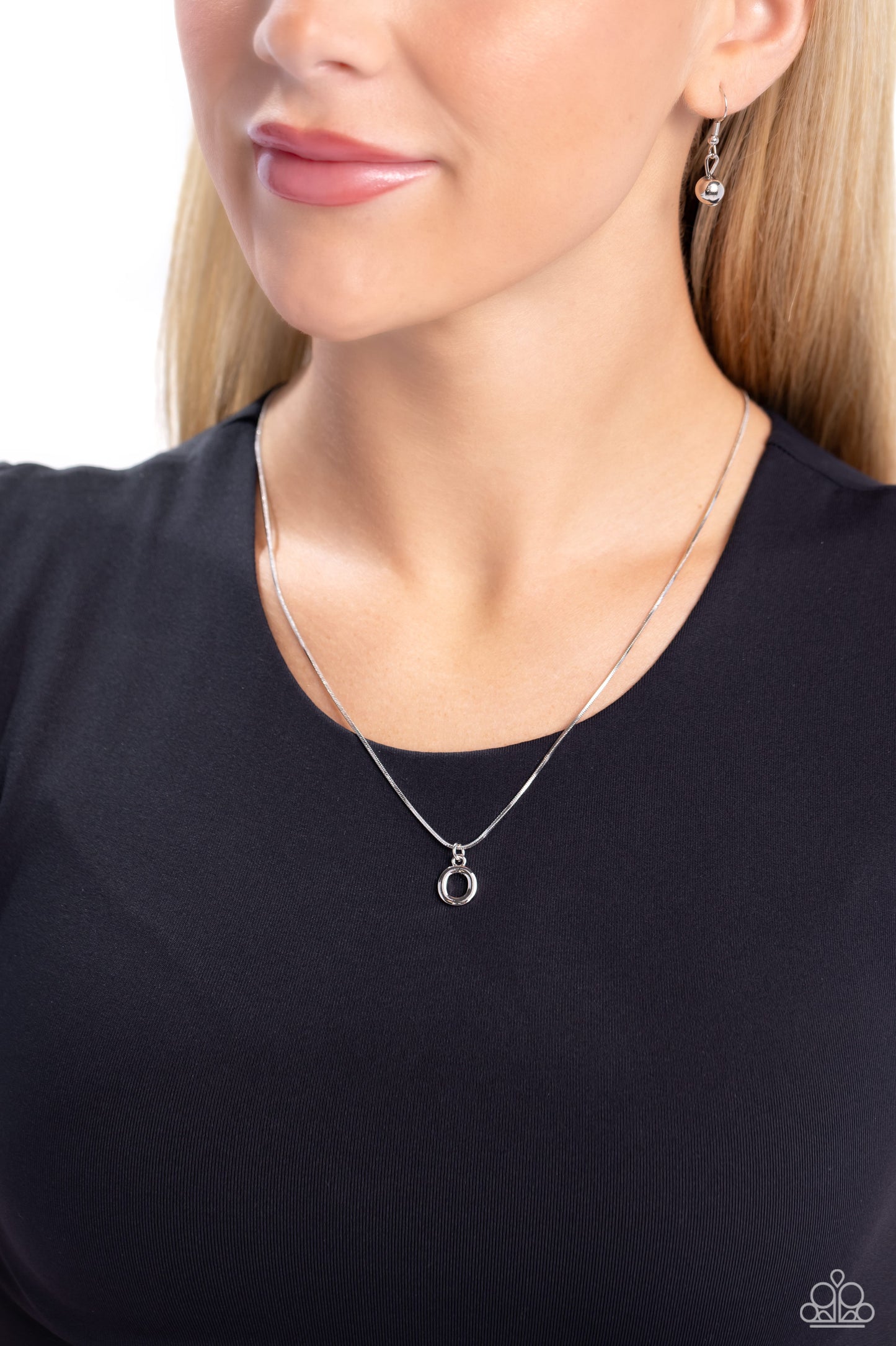 New Releases 10/18 Seize the Initial - Silver - O Necklace