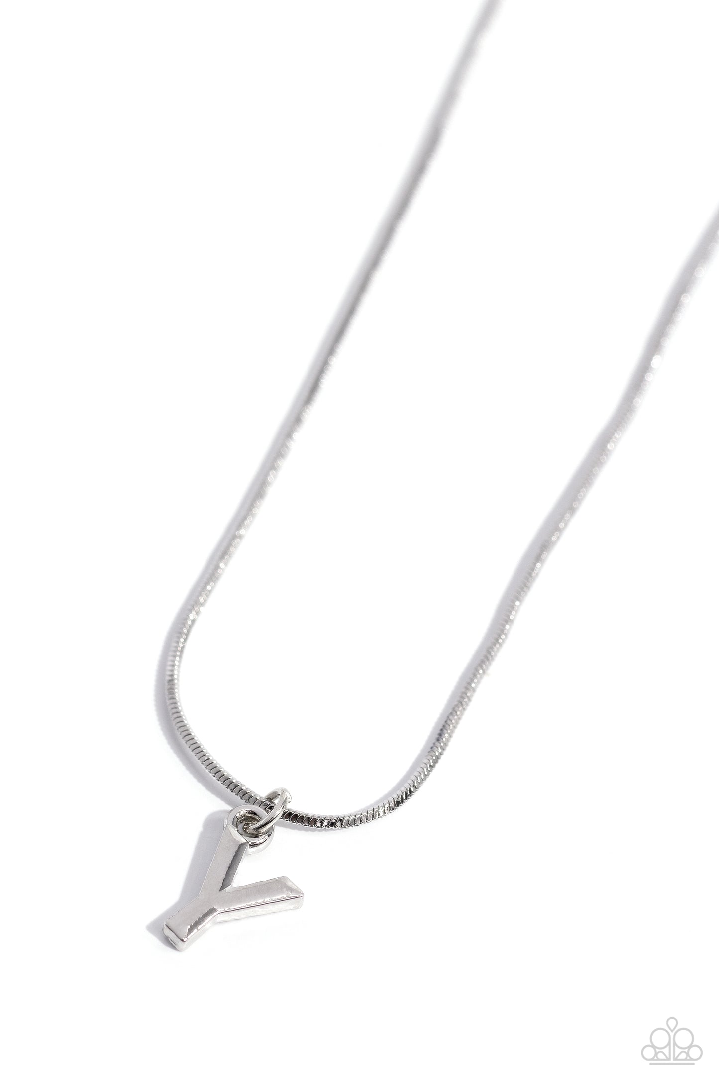 New Releases 10/18 Seize the Initial - Silver - Y Necklace