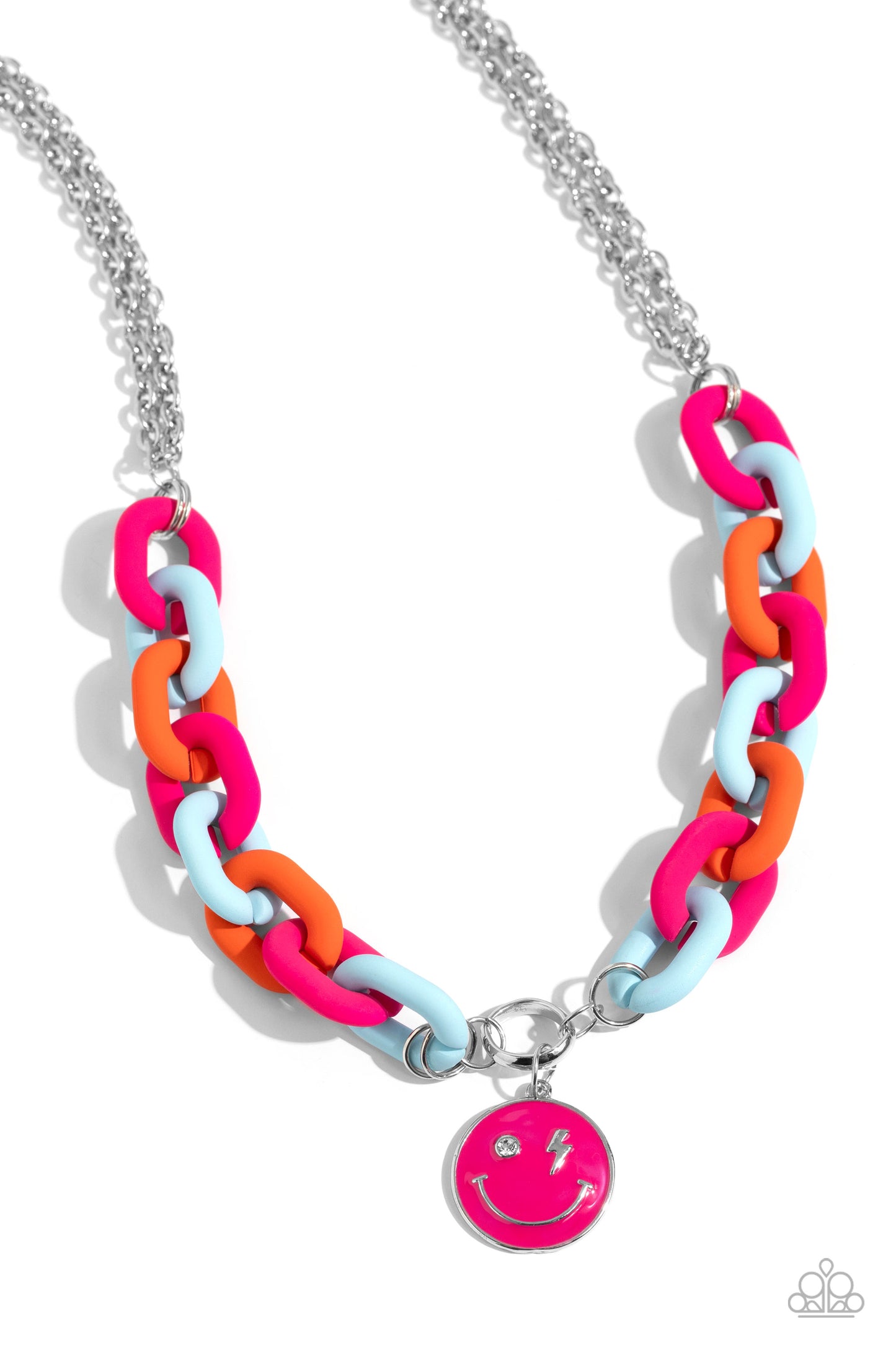 New Releases 3/11 Speed SMILE - Pink Necklace