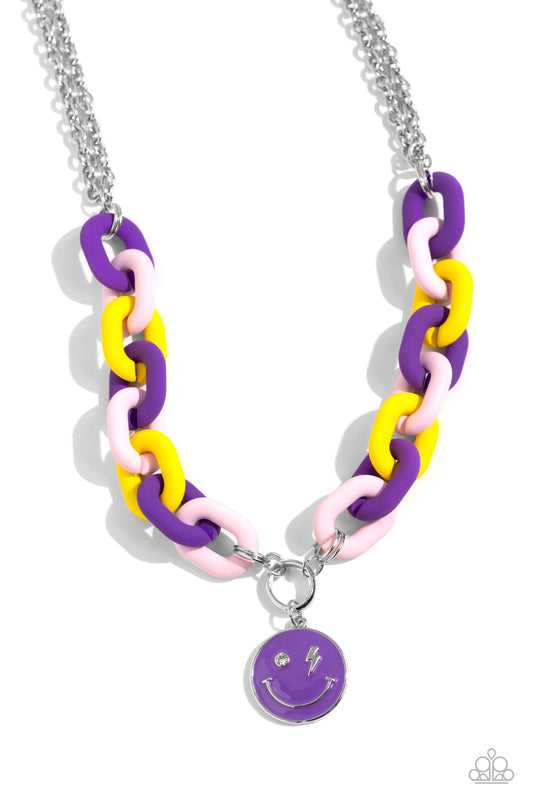 New Releases 1/23 Speed SMILE - Purple Necklace