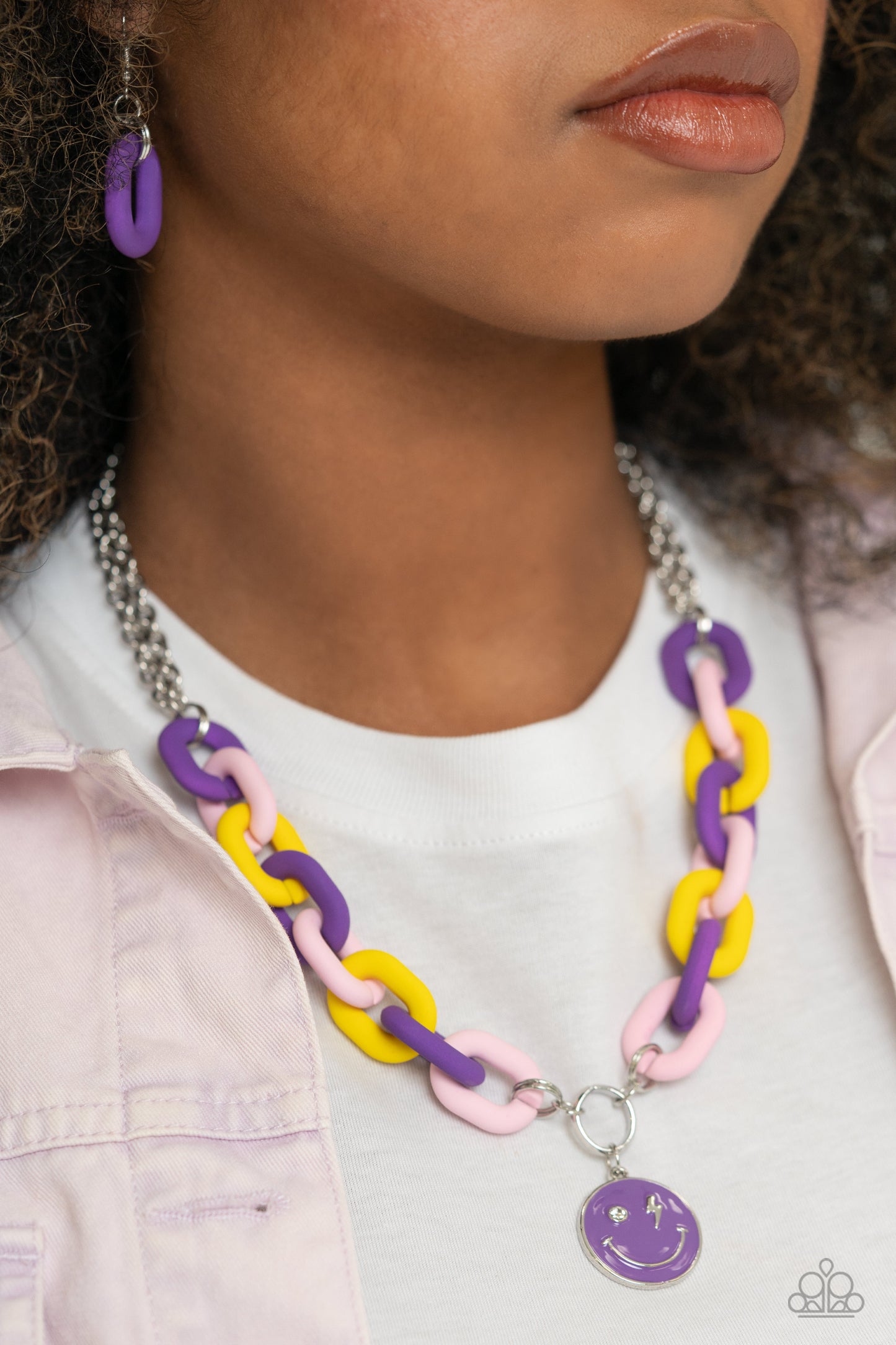 New Releases 1/23 Speed SMILE - Purple Necklace