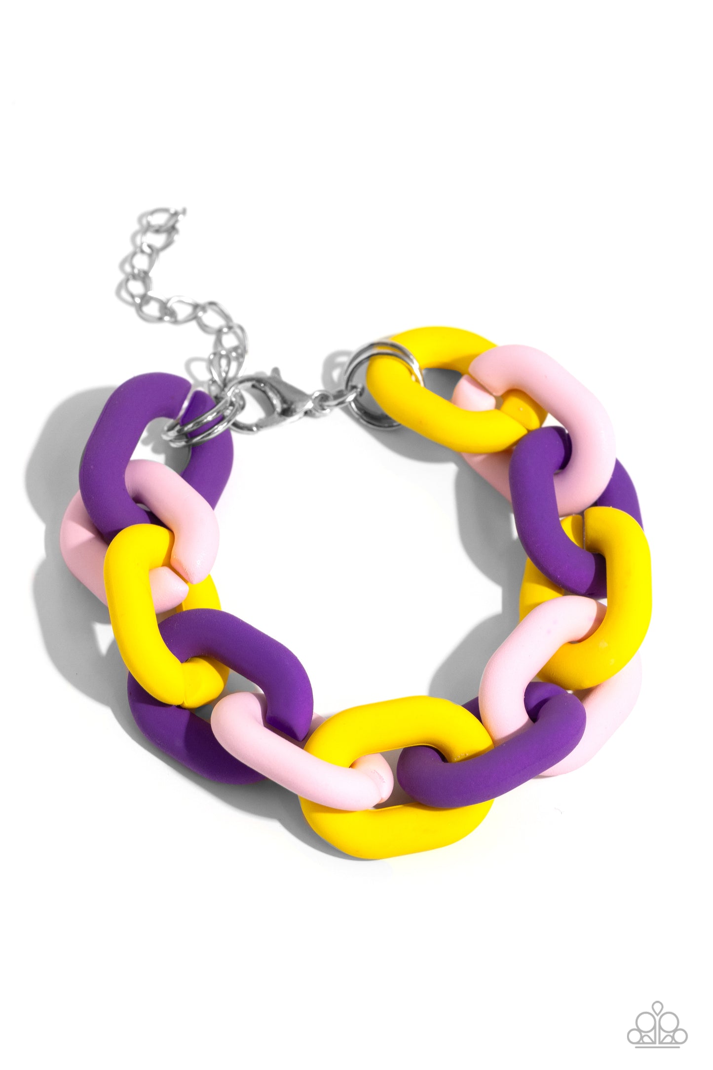 PAPARAZZI Go the Extra SMILE - Purple Bracelet